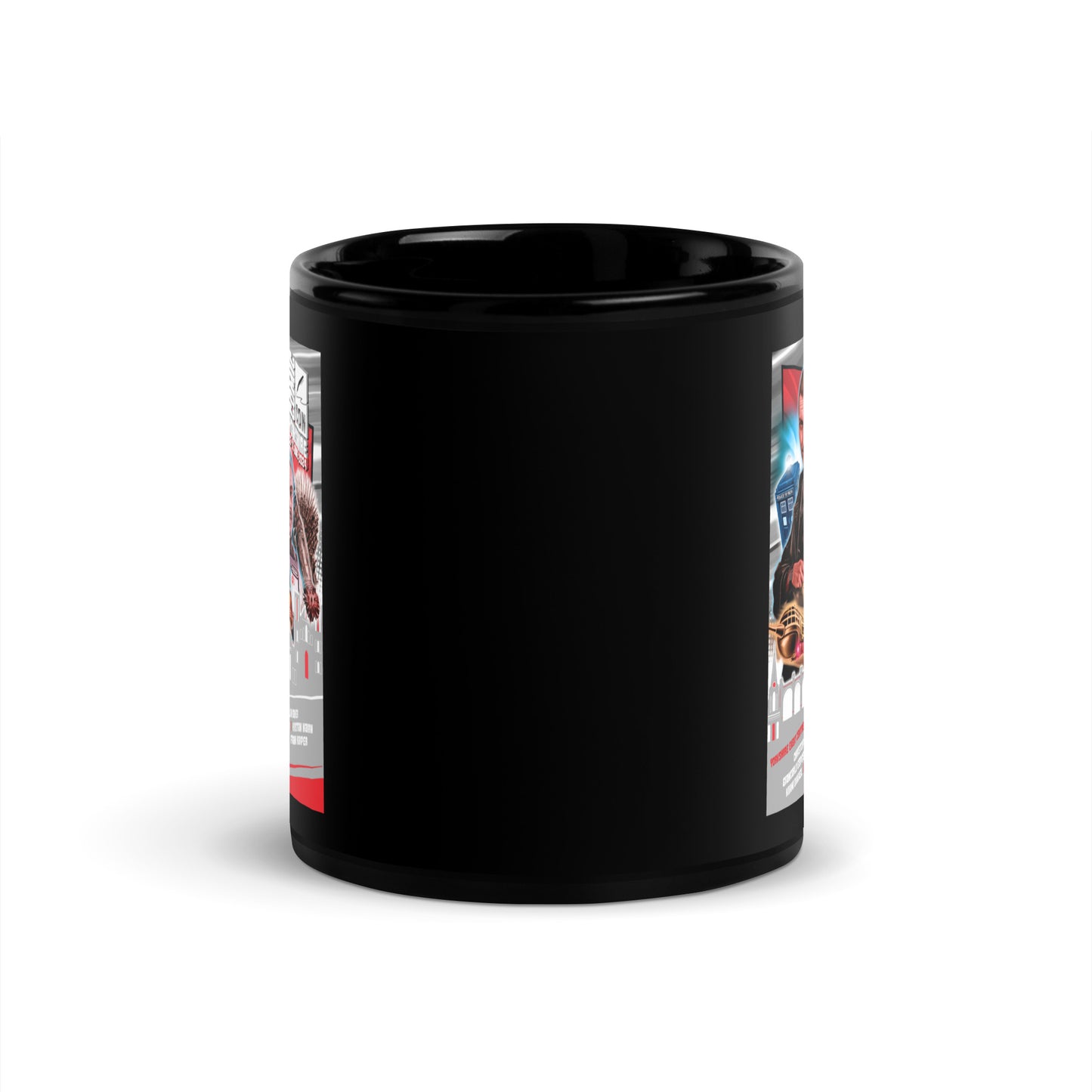 Yorkshire June 2024 Black Glossy Mug