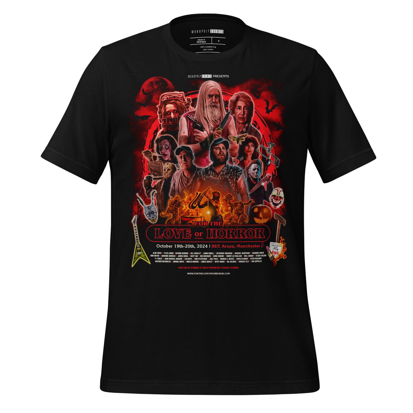 For The Love Of Horror October 2024 Unisex T-Shirt