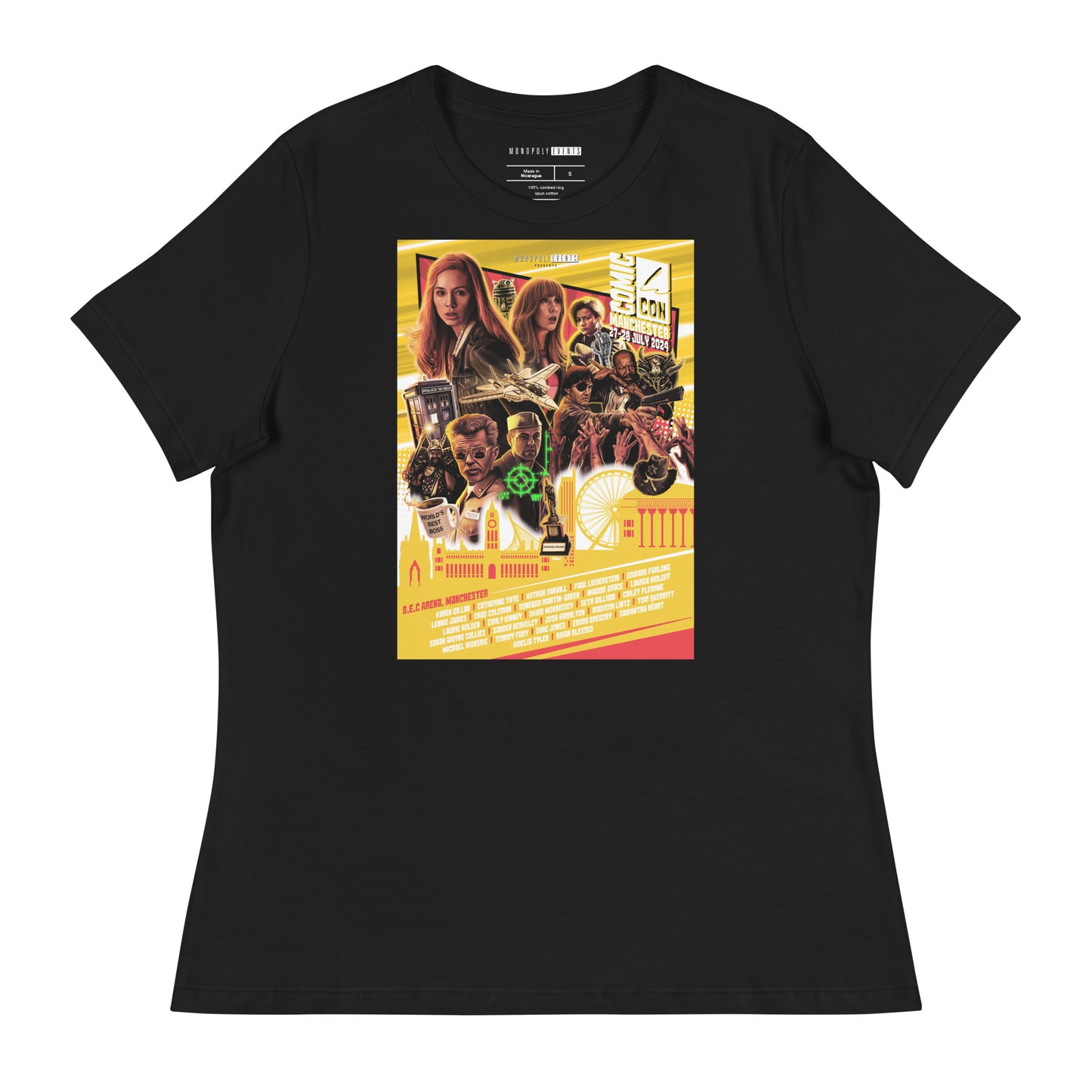 Manchester Comic-Con July 2024 Women's Relaxed T-Shirt