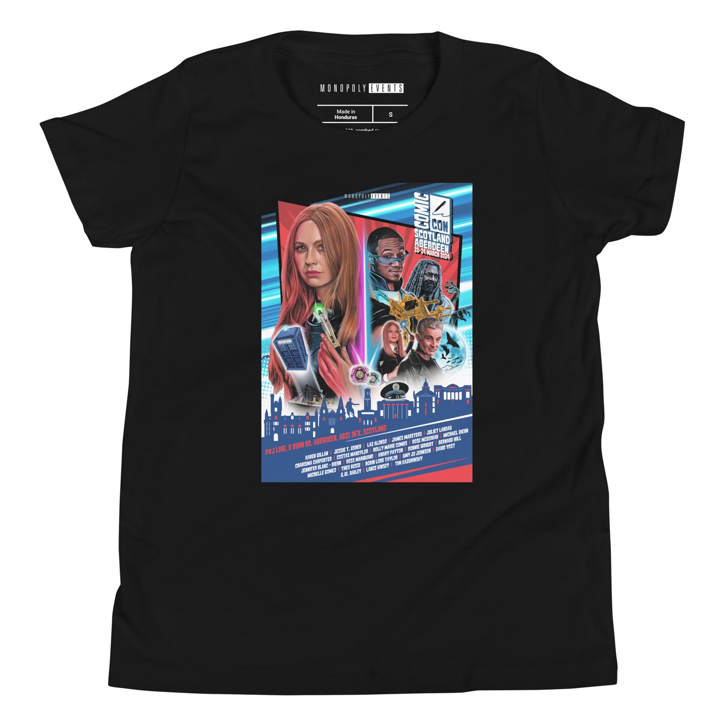 Scotland Aberdeen March 2024 Event Youth Short Sleeve T-Shirt