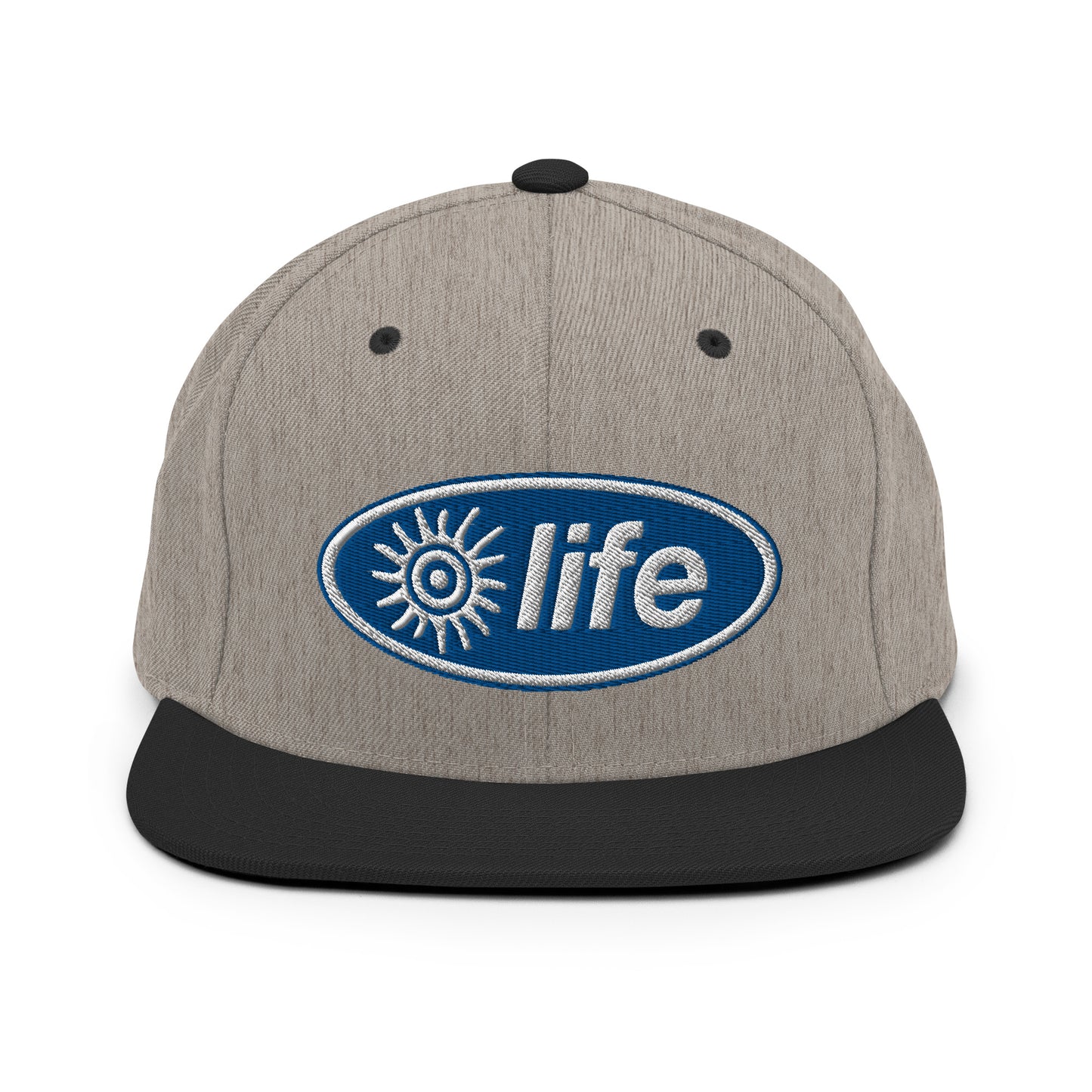 Life Logo Snapback Hat