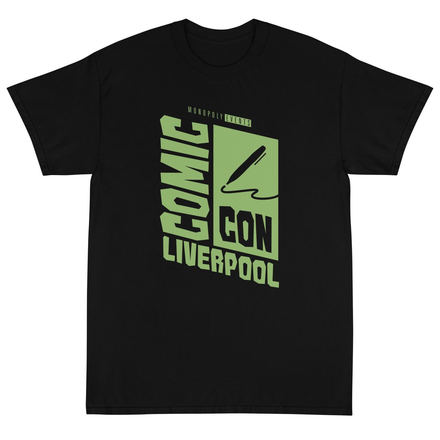 Liverpool Comic Con Logo Short Sleeve T-Shirt