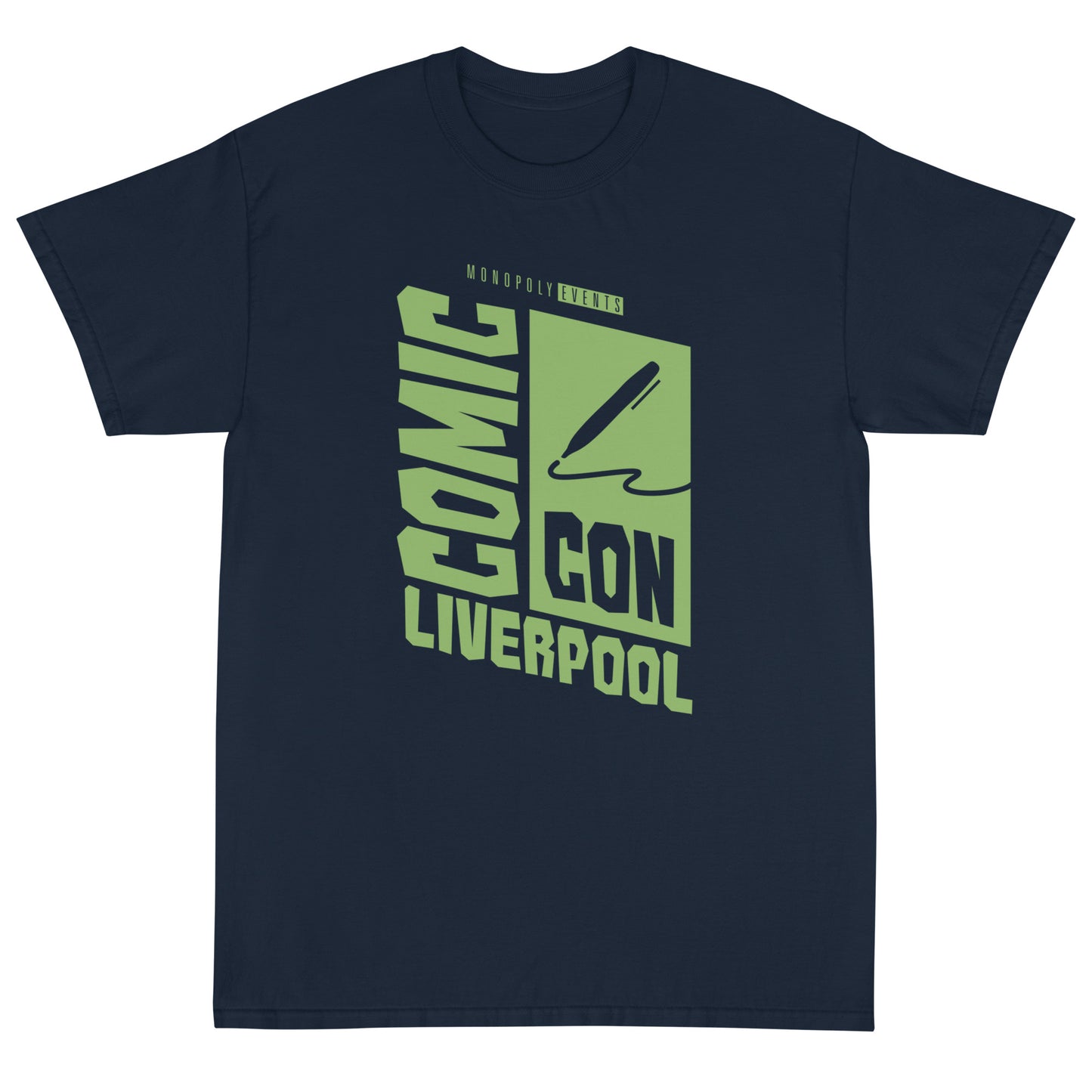 Liverpool Comic Con Logo Short Sleeve T-Shirt