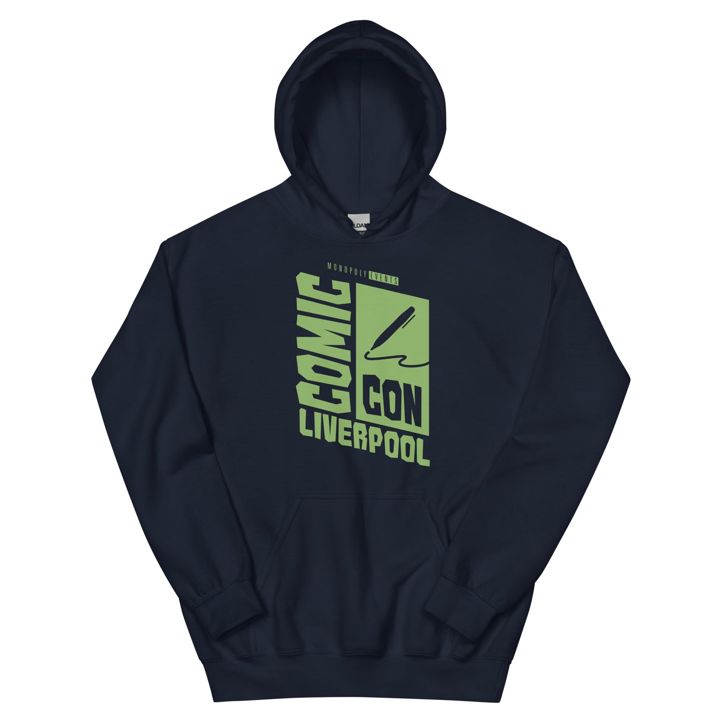 Liverpool Comic Con Logo Unisex Hoodie