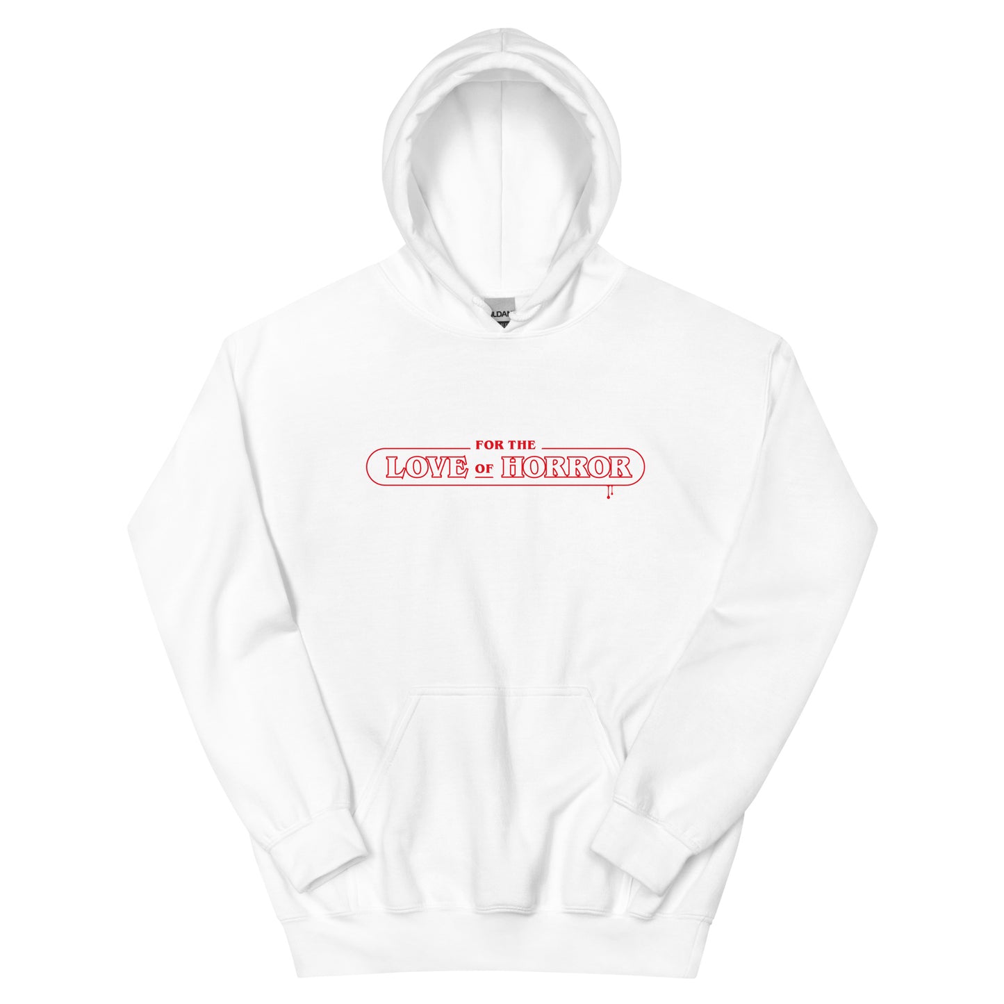 For The Love Of Horror Logo Unisex Hoodie
