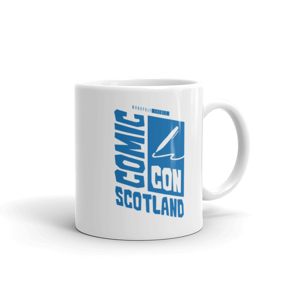 Scotland Comic Con White Glossy Mug