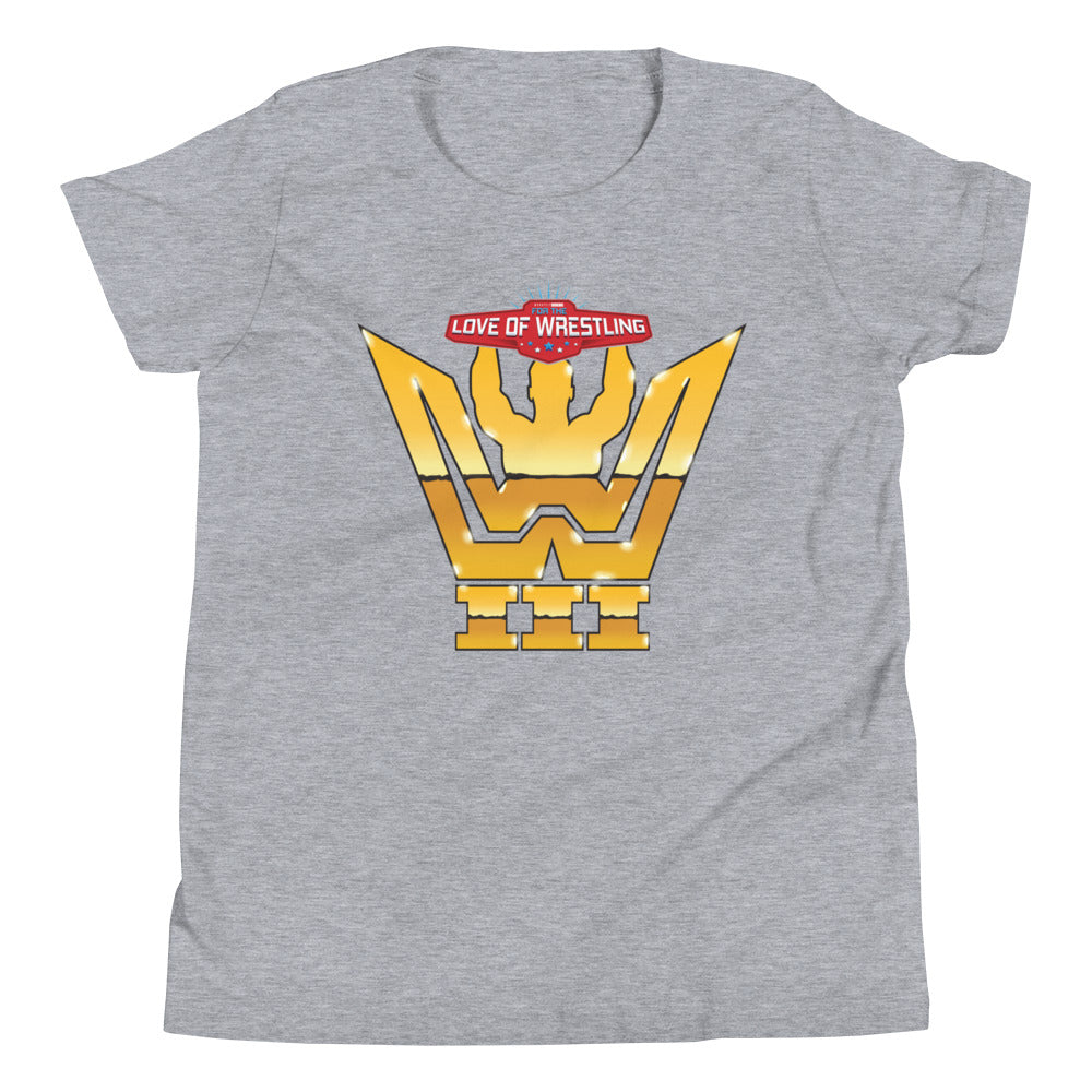 FTL Wrestling III 2023 Logo Youth Short Sleeve T-Shirt