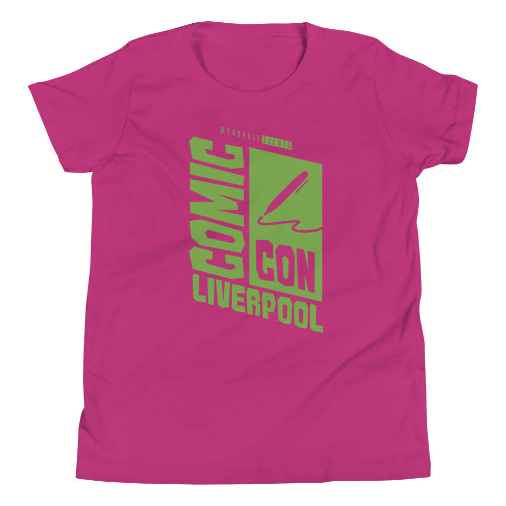 Liverpool Comic Con Logo Youth Short Sleeve T-Shirt