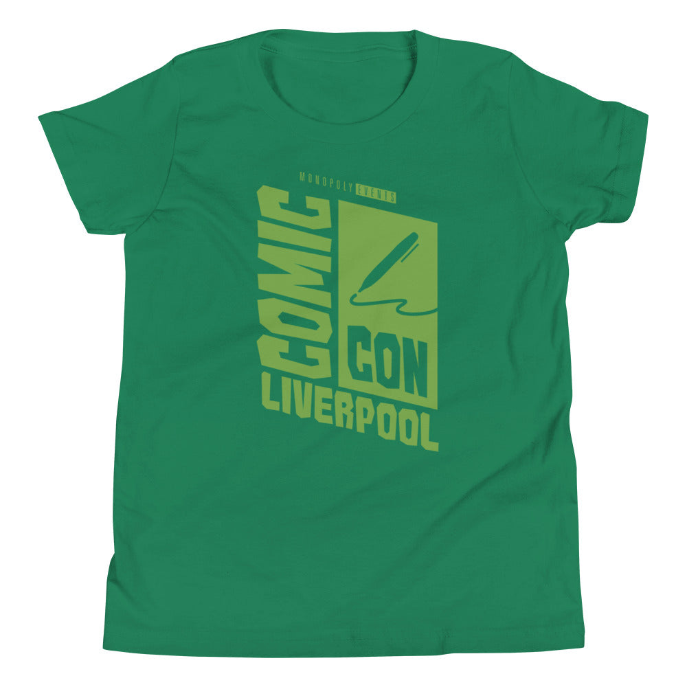 Liverpool Comic Con Logo Youth Short Sleeve T-Shirt