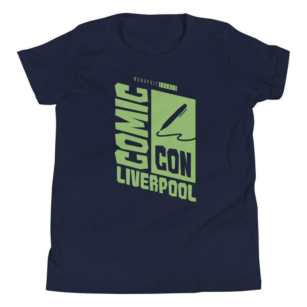 Liverpool Comic Con Logo Youth Short Sleeve T-Shirt