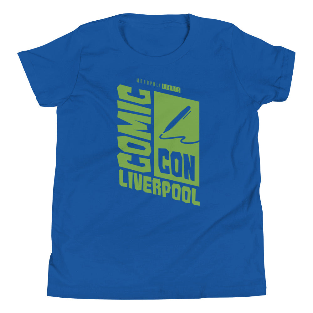 Liverpool Comic Con Logo Youth Short Sleeve T-Shirt