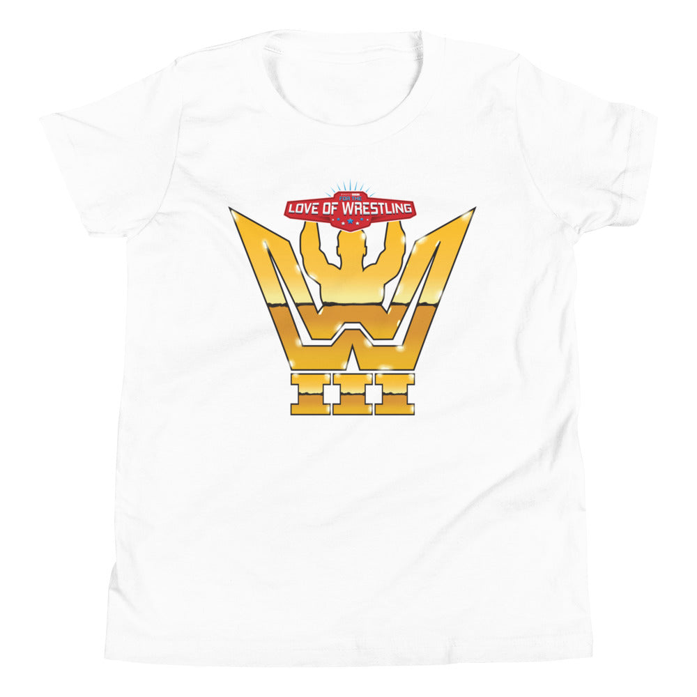 FTL Wrestling III 2023 Logo Youth Short Sleeve T-Shirt