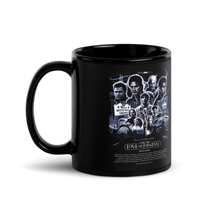 For The Love Of Fantasy August 2024 London Event Black Glossy Mug