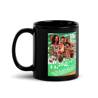 Northern Ireland Comic-Con SEPT 2024 Black Glossy Mug