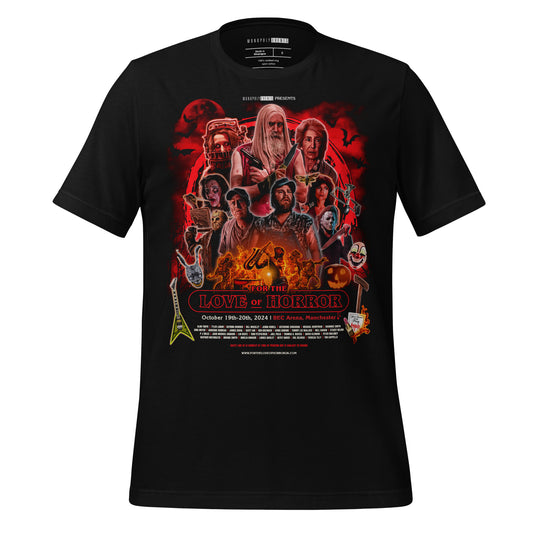 For The Love Of Horror October 2024 Unisex T-Shirt