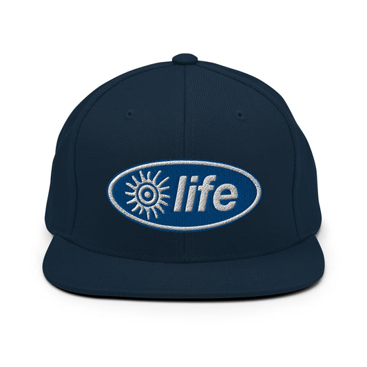 Life Logo Snapback Hat