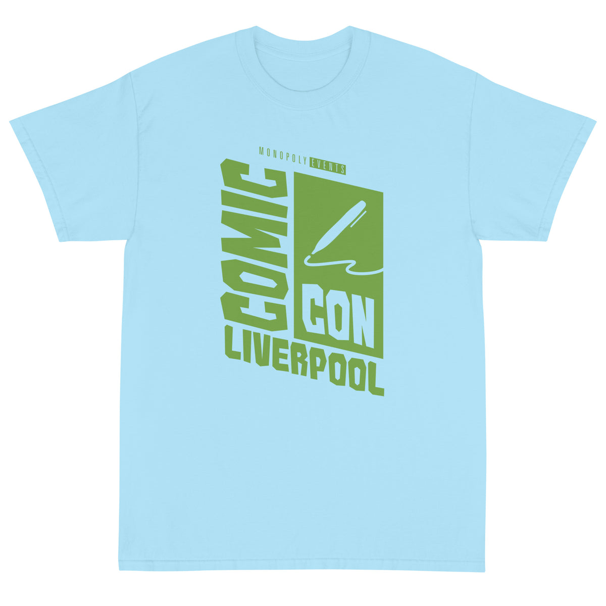 Liverpool Comic Con Logo Short Sleeve T-Shirt