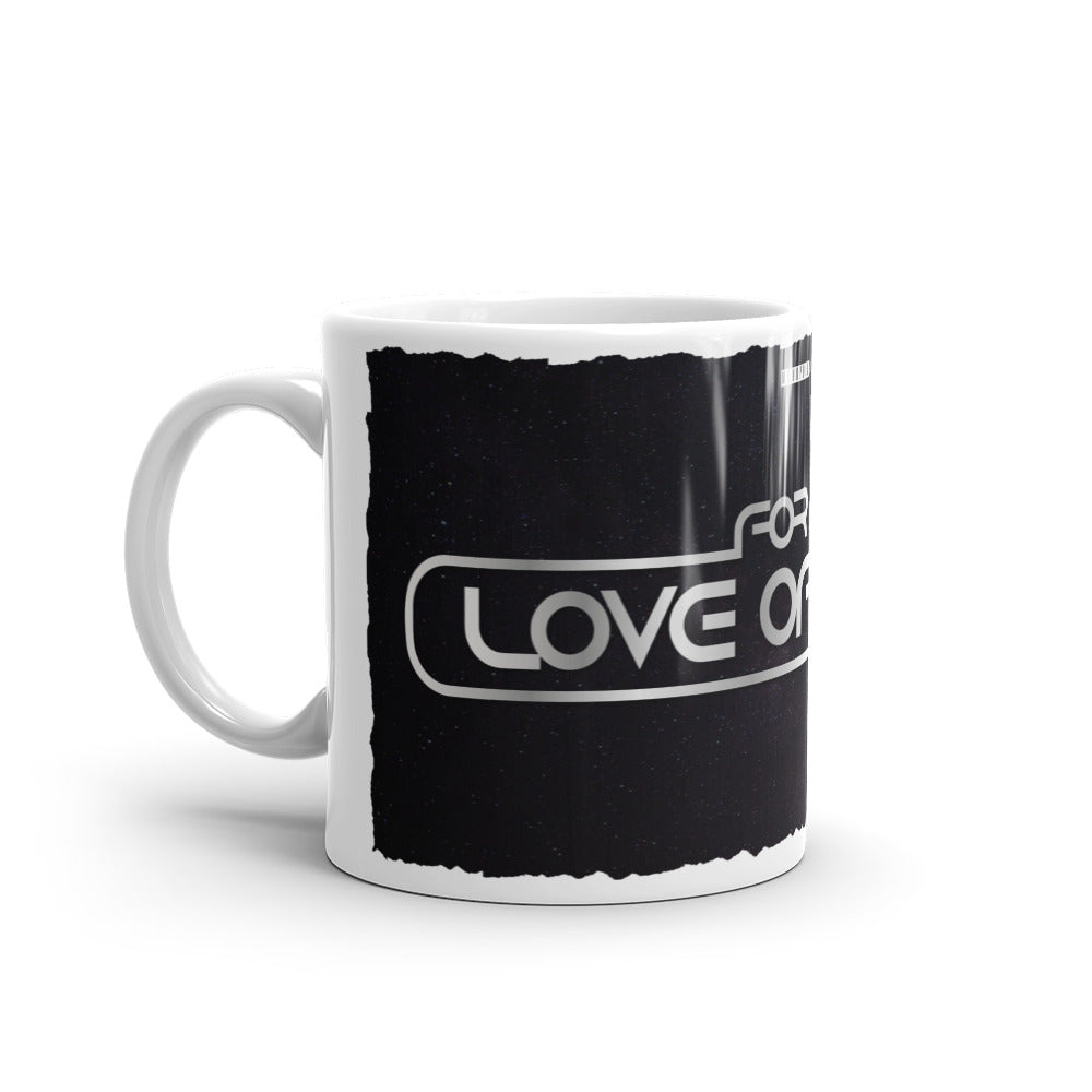 For The Love Of Sci-fi White Glossy Mug