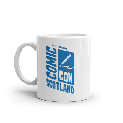 Scotland Comic Con White Glossy Mug