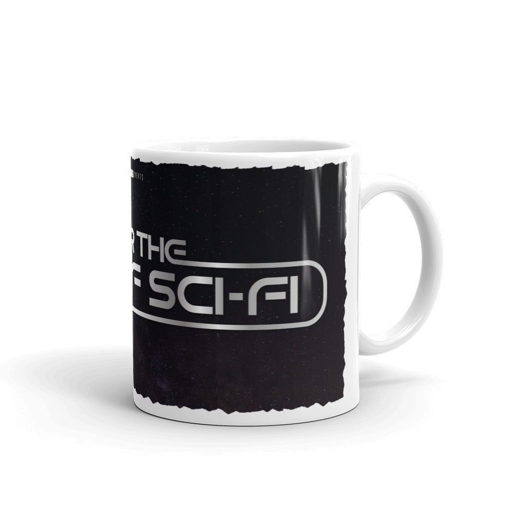 For The Love Of Sci-fi White Glossy Mug