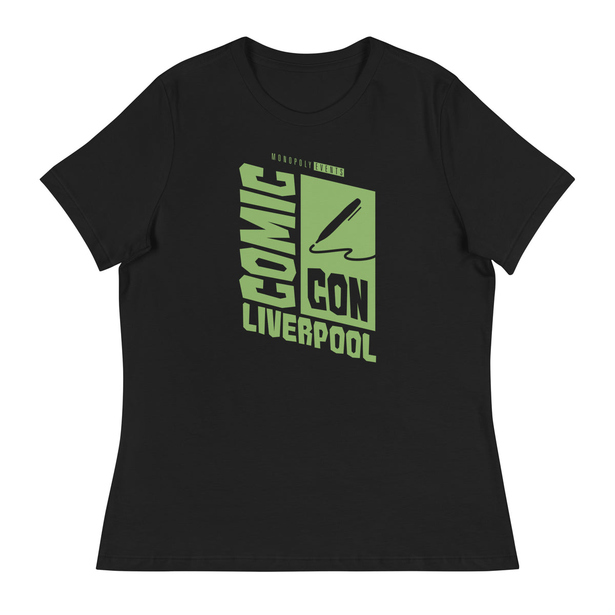 Liverpool Comic Con Logo Women&#39;s Relaxed T-Shirt