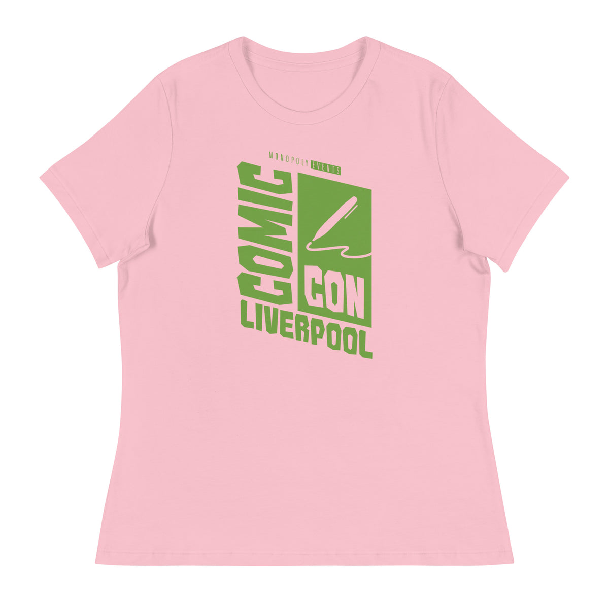 Liverpool Comic Con Logo Women&#39;s Relaxed T-Shirt