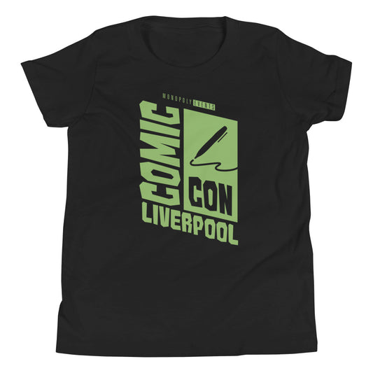 Liverpool Comic Con Logo Youth Short Sleeve T-Shirt
