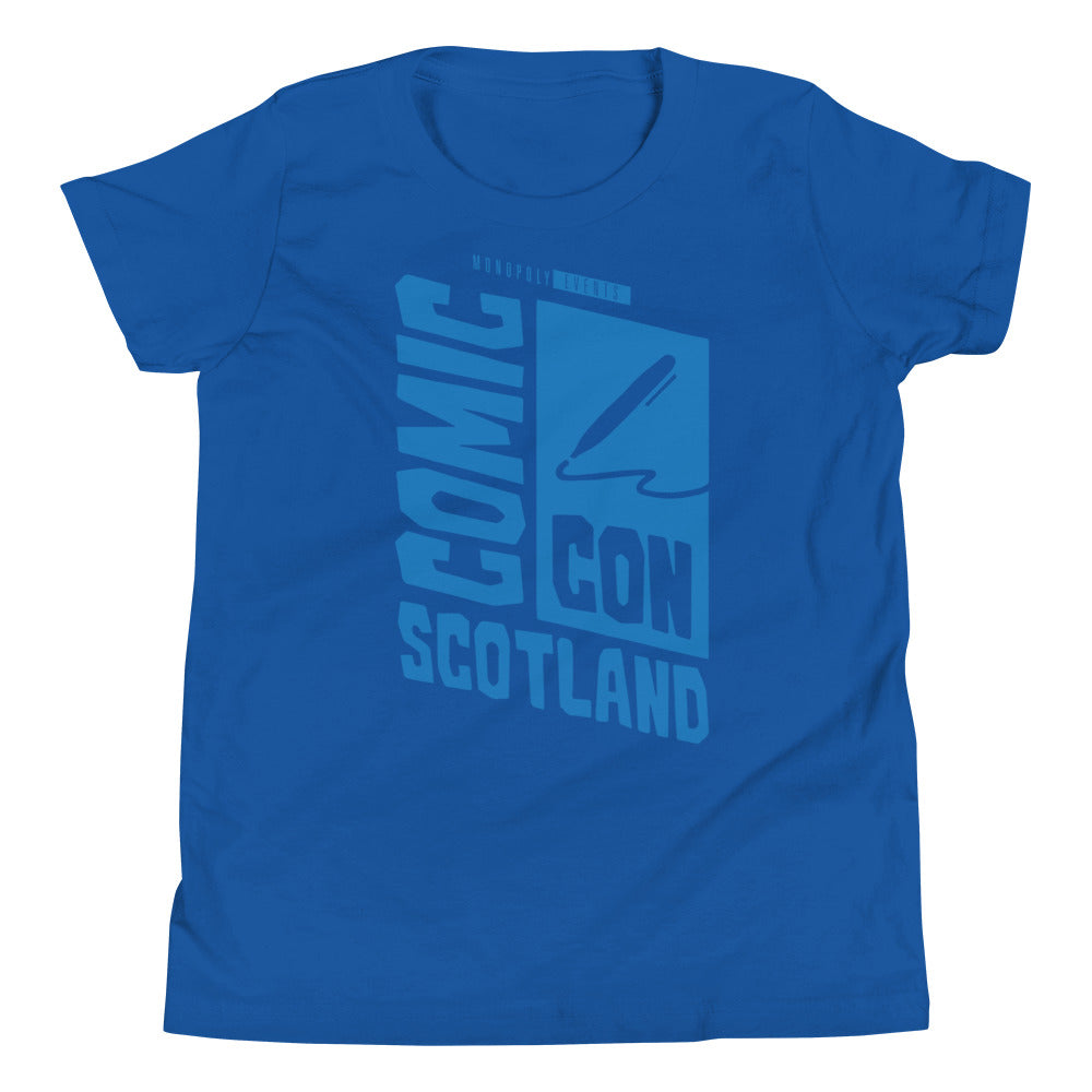 Comic Con Scotland Youth Short Sleeve T-Shirt