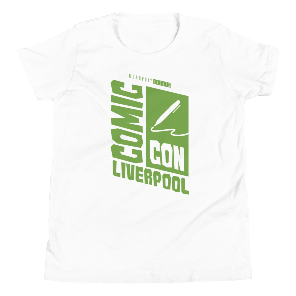 Liverpool Comic Con Logo Youth Short Sleeve T-Shirt